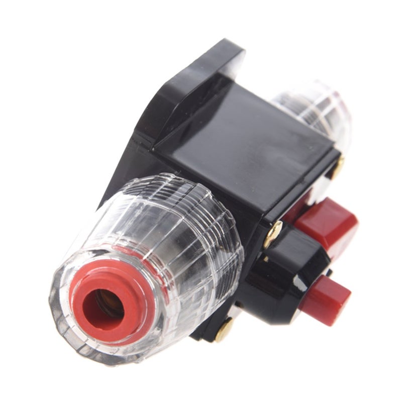 ANJOSHI 100A Auto Car Protection Stereo Switch Fuse Holders Inline Circuit Breaker Reset Fuse Inverter for Car Audio System Protection 12V-24V DC - Image 2